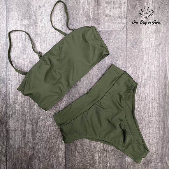 Pink Queen Cheeky High Waist Bikini Size S - Picture 2 of 3